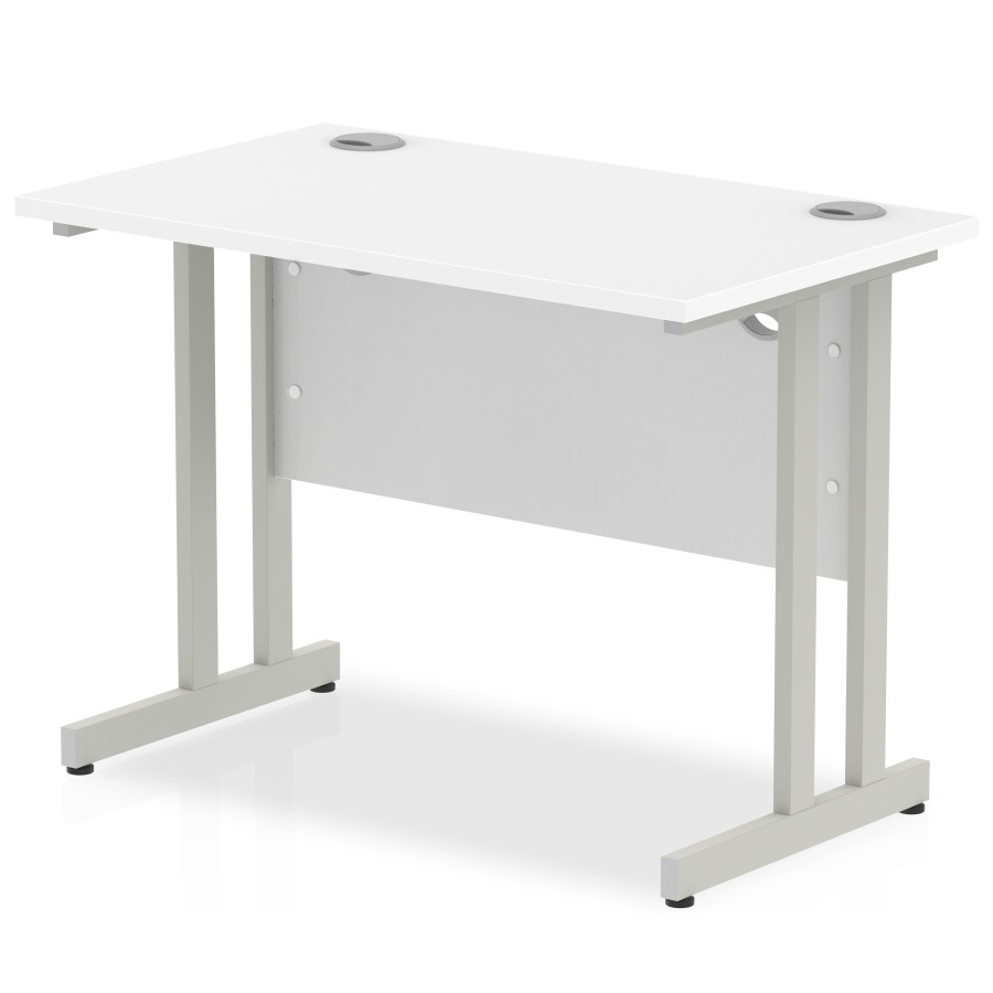 Rayleigh Shallow Cantilever Straight Office Desk